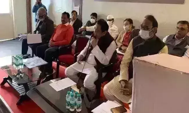 कांग्रेस मिशन 2023 में जुटी, शुरू किया घर-घर चलो अभियान, मंत्री सारंग ने कसा तंज