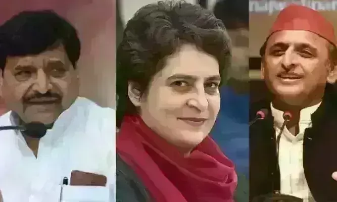 कांग्रेस ने अखिलेश और शिवपाल को दिया वॉकओवर, नहीं उतारा कोई प्रत्याशी