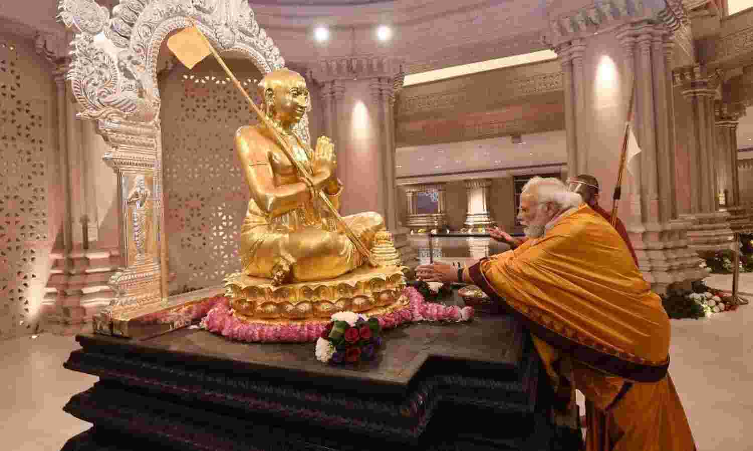 केंद्र सरकार रामानुजाचार्य की तरह बिना भेदभाव सबको सशक्त बनाने में जुटी है : प्रधानमंत्री