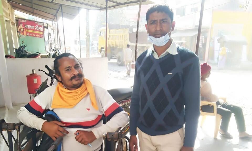 दिव्यांग मतदाताओं को मतदान के लिए किया जागरूक