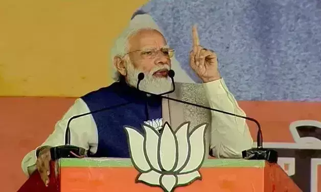 भाजपा सरकार ने सूबे को दंगाइयों से मुक्त कर राज्य के विकास की नई दिशा दी : प्रधानमंत्री