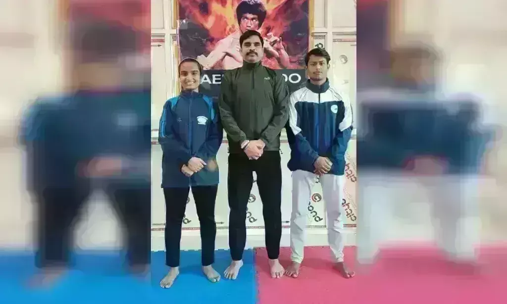 ग्वालियर के दो खिलाड़ियों ने RGPV ताइक्वांडो प्रतियोगिता में बनाई जगह, कल होंगे रवाना ग्वालियर के दो खिलाड़ियों ने RGPV ताइक्वांडो प्रतियोगिता में बनाई जगह, कल होंगे रवाना