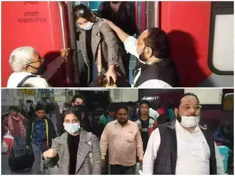 शुक्र है यूक्रेन से सही सलामत वतन लौटे, आखिरी फ्लाइट से देश लौटी ग्वालियर की आफरीन