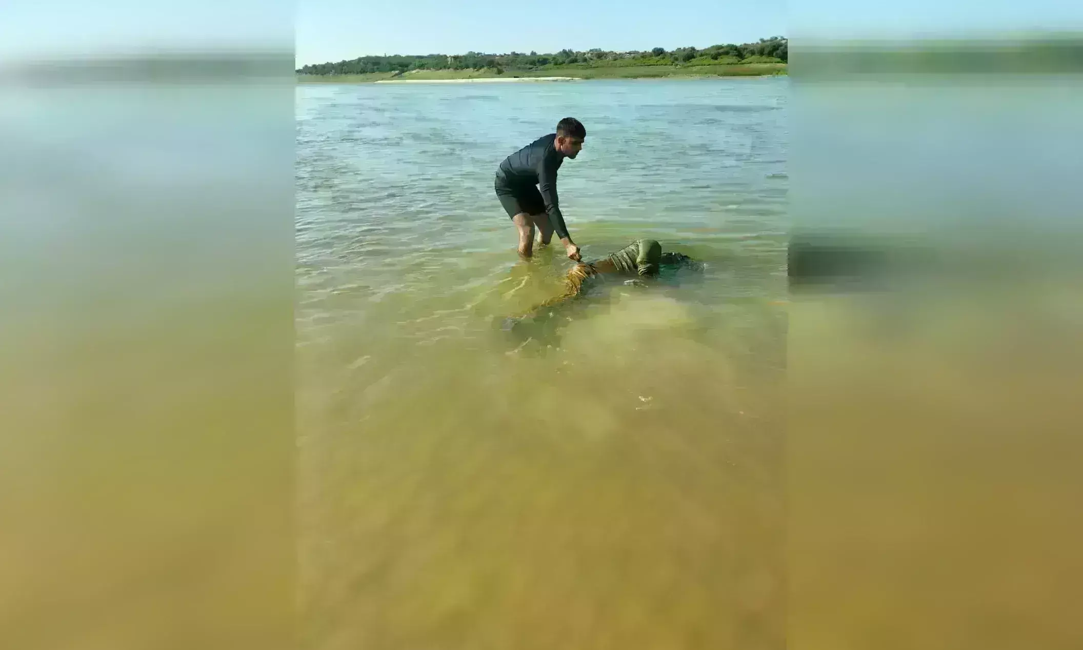 बांदा : एसडीआरएफ ने यमुना नदी से एक और शव निकाला