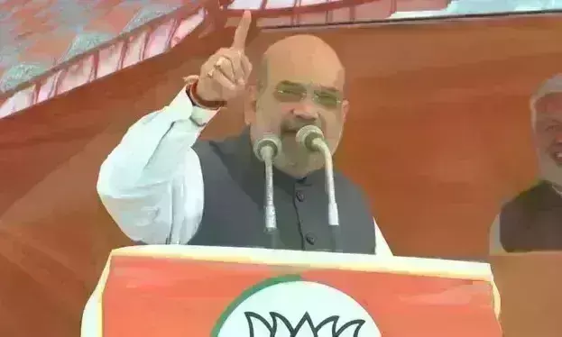 अमित शाह ने विपक्ष पर बोला हमला, बताया- भाजपा राज में माफिया भेजे गए जेल