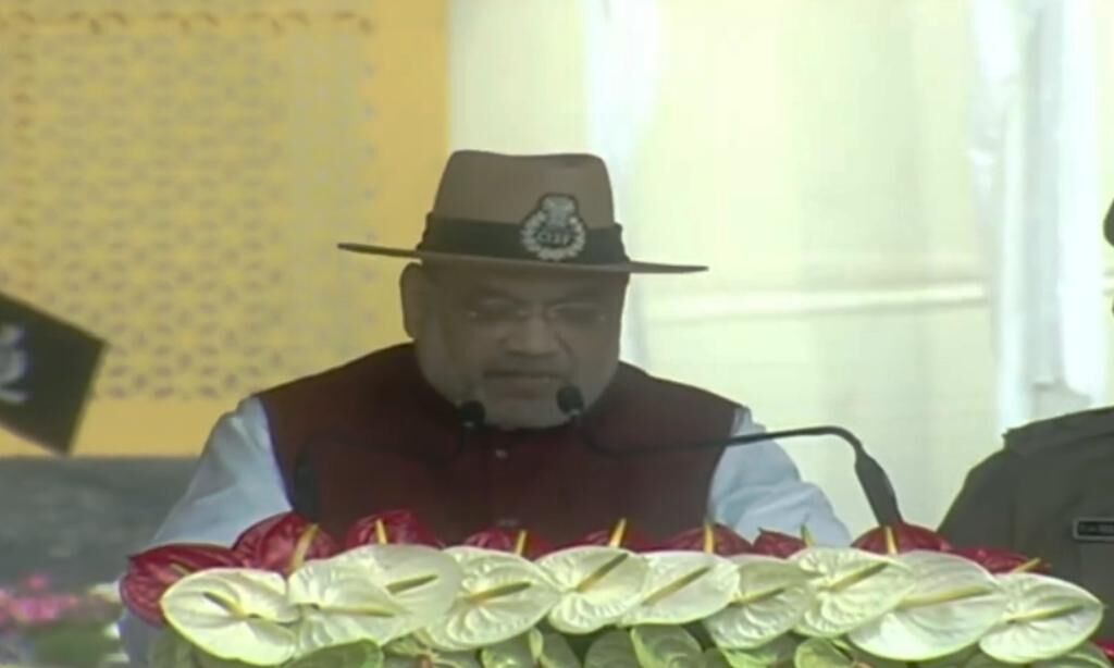 CISF के स्थापना दिवस समारोह में शामिल हुए गृहमंत्री, कही ये...बात