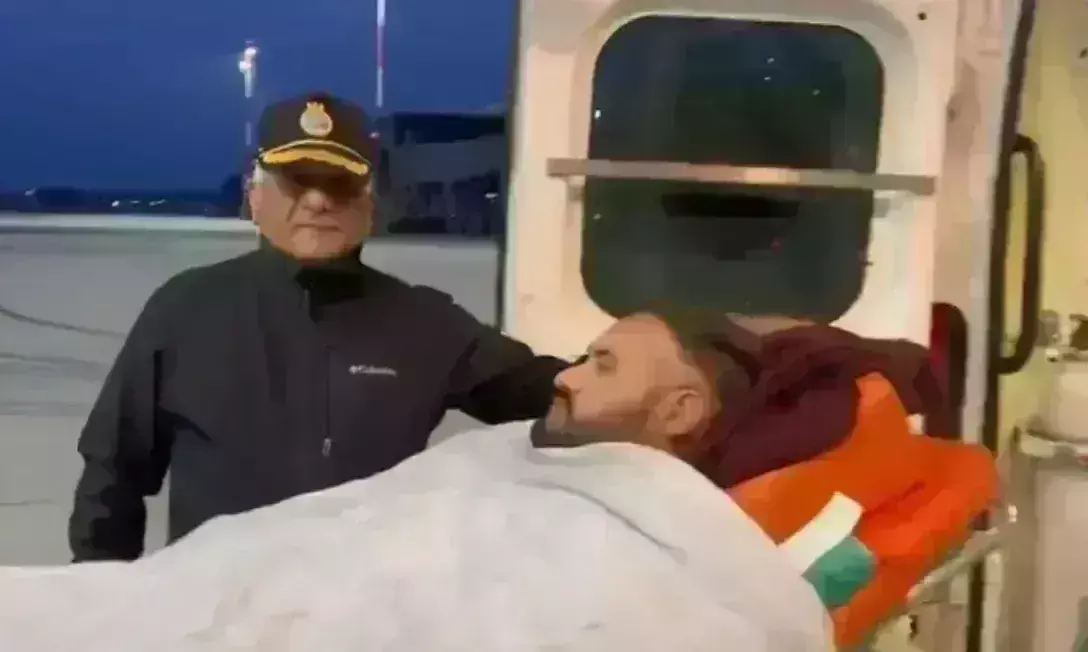 यूक्रेन में घायल हुए हरजोत सिंह वायुसेना के विशेष विमान से भारत रवाना यूक्रेन में घायल हुए हरजोत सिंह वायुसेना के विशेष विमान से भारत रवाना