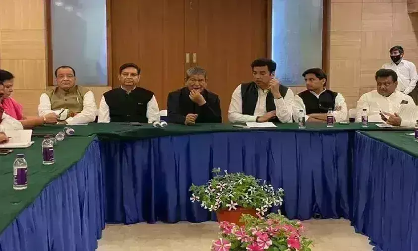 उत्तराखंड में कांग्रेस ने शुरू किया मिशन विधायक बचाओ अभियान, सता रहा टूट का डर