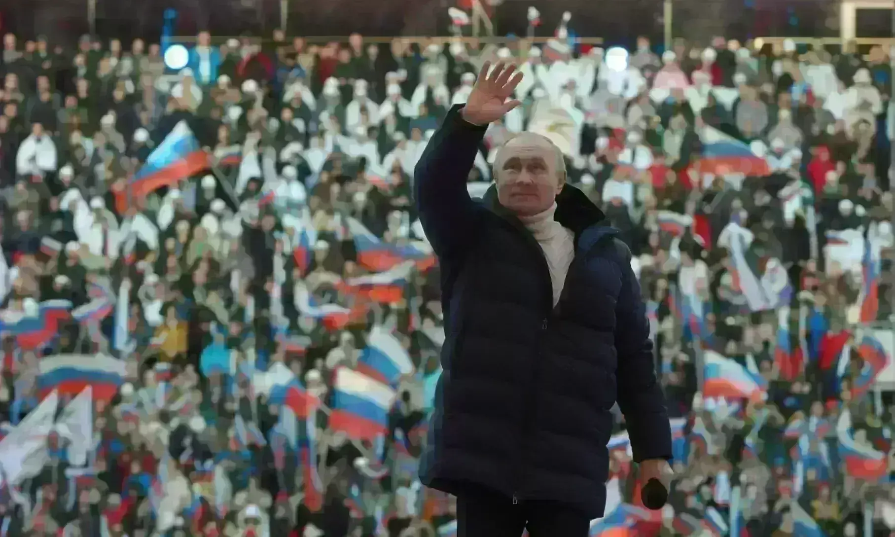 यूक्रेन में तेज हमलों के बीच पुतिन ने मॉस्को में की रैली, सेना का बढ़ाया मनोबल