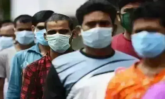 देश में कोरोना मरीजों की संख्या में कमी, 24 घंटों में 1,033 नए संक्रमित