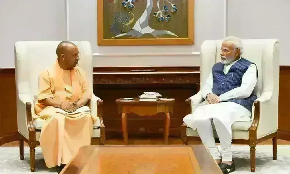मुख्यमंत्री योगी आदित्यनाथ ने प्रधानमंत्री से की मुलाकात, इन..मुद्दों पर हुई चर्चा