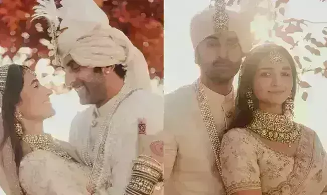 शादी के बंधन में बंधे रणबीर-आलिया, सोशल मीडिया पर छाई तस्वीरें