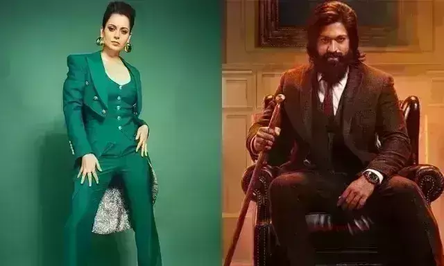 कंगना रनौत केजीएफ-2 देख यश की हुई फैन, अमिताभ बच्चन से की तुलना