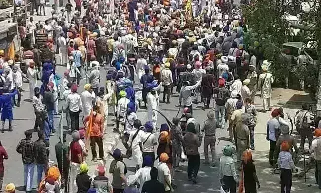 पटियाला में खालिस्तान विरोधी जुलूस पर बरसे पत्थर, समर्थन में लगे नारे