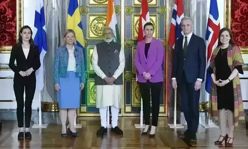 प्रधानमंत्री मोदी ने आइसलैंड, नोर्वे के पीएम से की मुलाकात, इन...मुद्दों पर हुई चर्चा