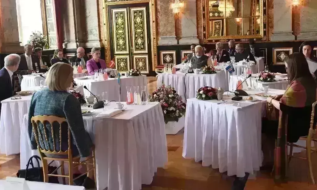 India-Nordic Summit : प्रधानमंत्री ने लिया भाग, जलवायु परिवर्तन, ऊर्जा  विषयों पर हुई चर्चा