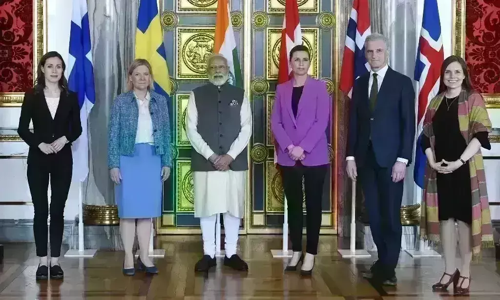 प्रधानमंत्री मोदी ने आइसलैंड, नोर्वे के पीएम से की मुलाकात, इन...मुद्दों पर हुई चर्चा