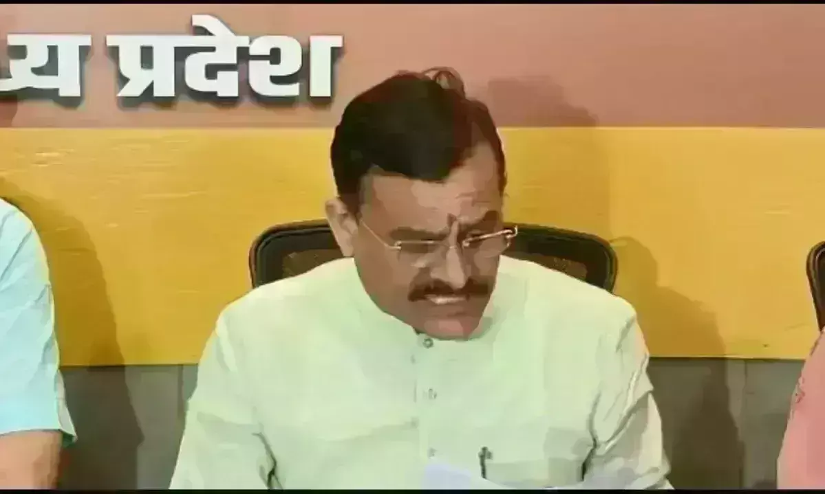 कांग्रेस पर गरजे भाजपा अध्यक्ष, कहा- बताए ट्रिपल टेस्ट कराने के प्रयास क्यों नहीं किए?