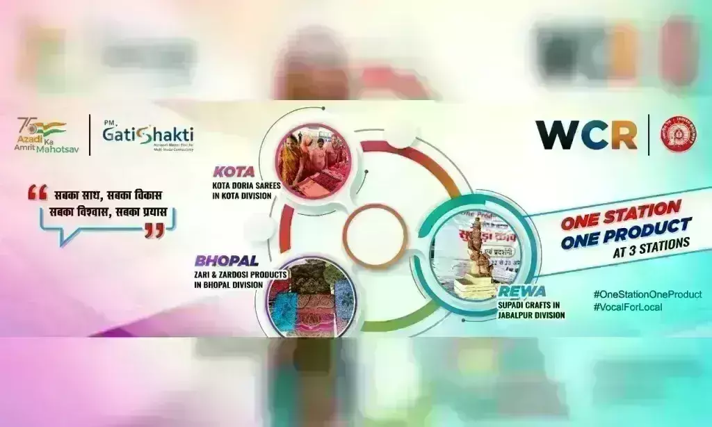 रेलवे बना रही एक स्टेशन एक उत्पाद योजना, वोकल फॅार लोकल को मिलेगा बढ़ावा