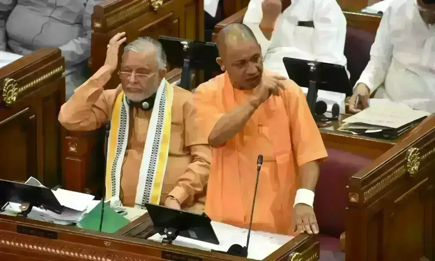 योगी आदित्यनाथ का अखिलेश पर तंज, हाथ जोड़कर बस्ती लूटने वाले, सुधारों की बात... योगी आदित्यनाथ का अखिलेश पर तंज, हाथ जोड़कर बस्ती लूटने वाले, सुधारों की बात...