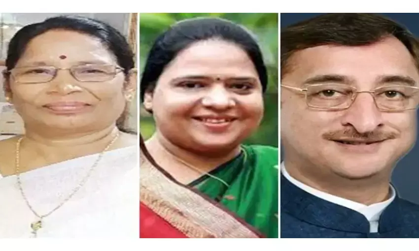 मप्र से भाजपा की कविता पाटीदार और सुमित्रा वाल्मीक, कांग्रेस से विवेक तन्खा पहुंचे राज्यसभा