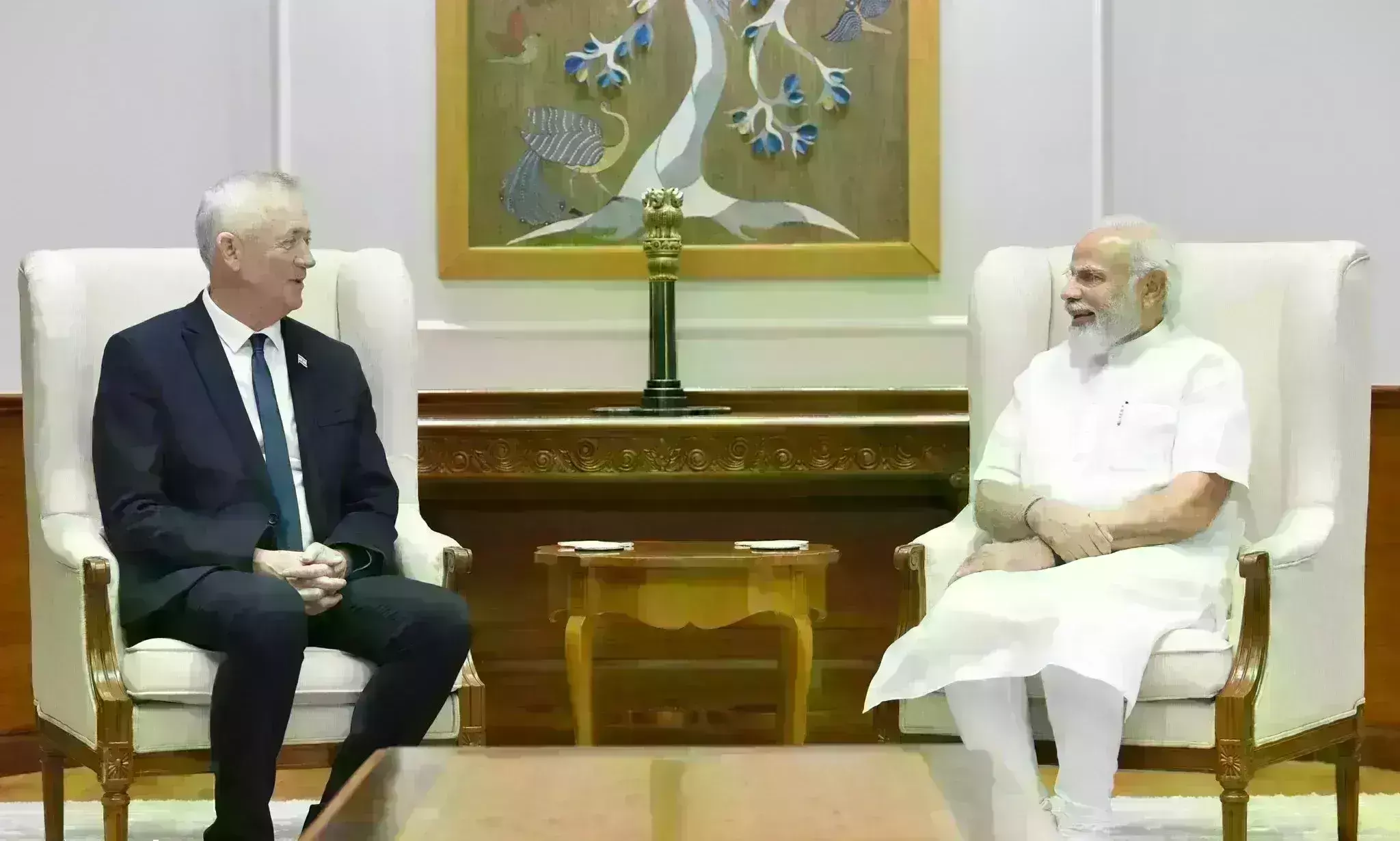 इजरायल के रक्षा मंत्री ने प्रधानमंत्री मोदी से की मुलाकात, द्विपक्षीय सहयोग पर हुई चर्चा