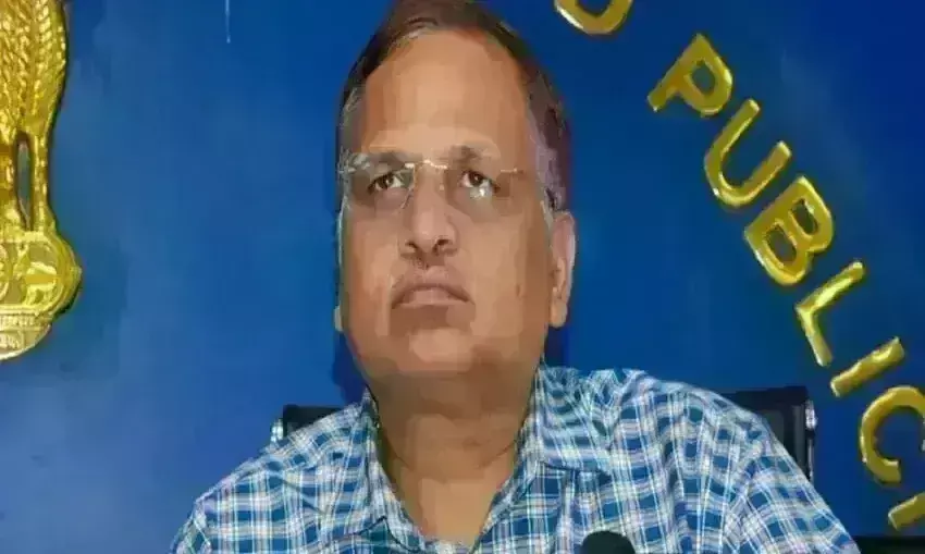 मनी लॉन्ड्रिंग केस : केजरीवाल के मंत्री सत्येंद्र जैन पहुंचे सलाखों के पीछे, कोर्ट ने भेजा जेल