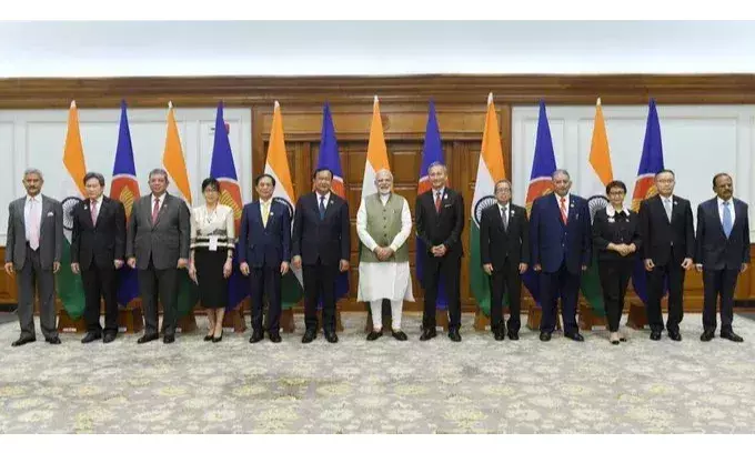 आसियान देशों के विदेश मंत्रियों ने प्रधानमंत्री से की मुलाकात, रणनीतिक साझेदारी पर हुई चर्चा