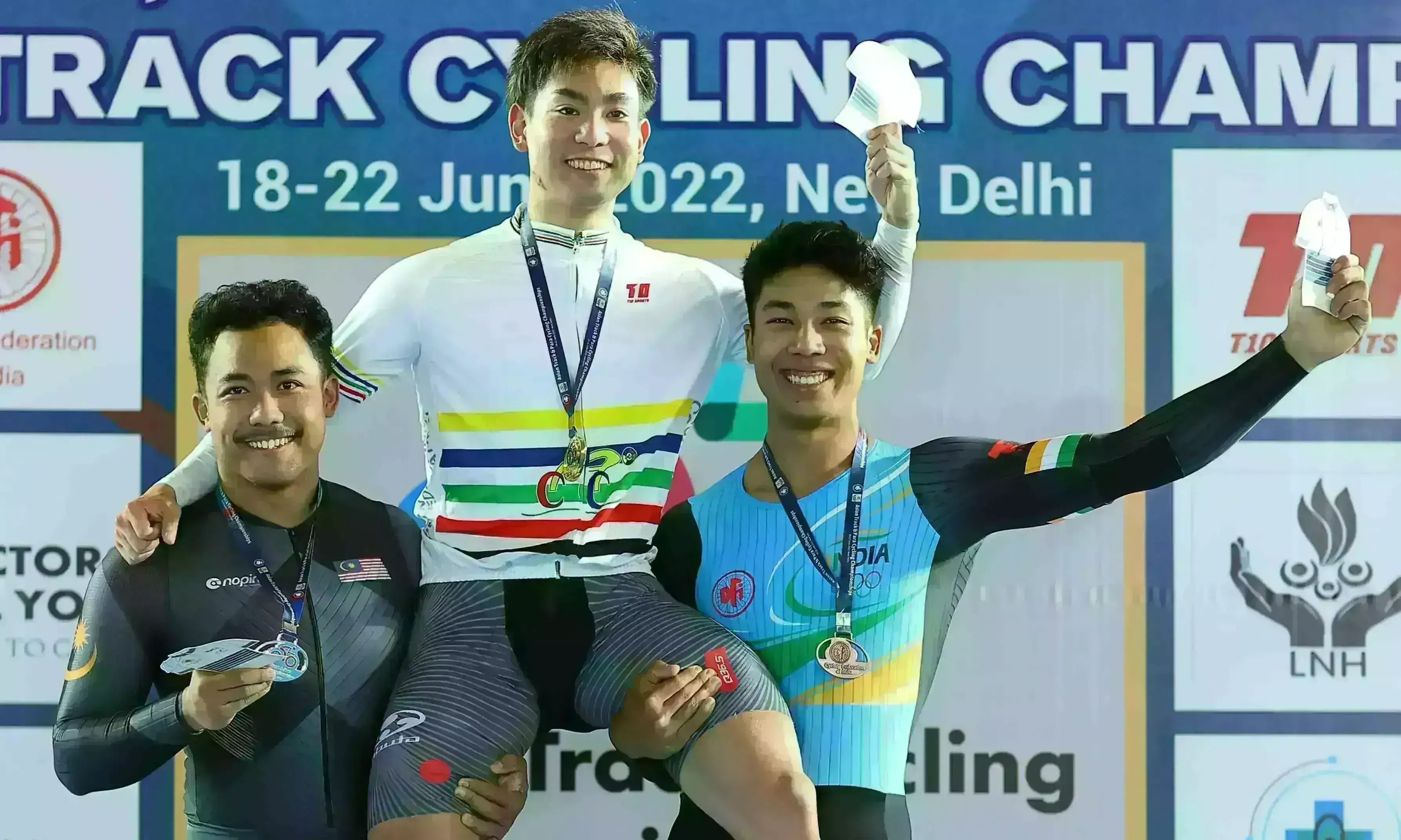 एशियन ट्रैक साइक्लिंग चैंपियनशिप : भारतीय एथलीटों ने तीसरे दिन जीते कांस्य पदक