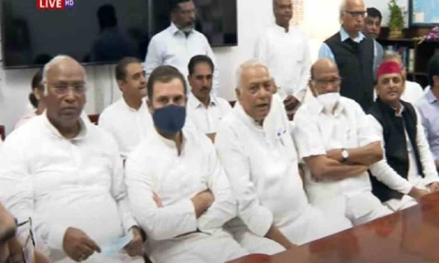 विपक्ष के राष्ट्रपति उम्मीदवार यशवंत सिन्हा ने भरा नामांकन, कई बड़े नेता रहे मौजूद