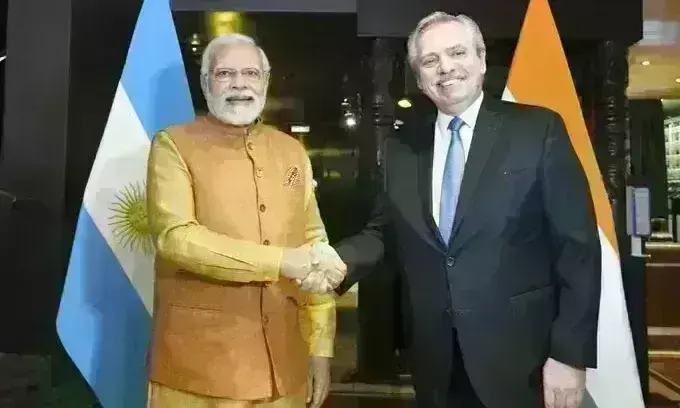 प्रधानमंत्री मोदी की म्यूनिख में अर्जेंटीना के राष्ट्रपति से मुलाकात, द्विपक्षीय संबंधों पर चर्चा
