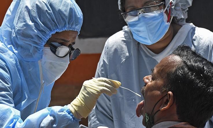 देश में बढ़ रही कोरोना संक्रमितों की संख्या, 24 घंटों में मिले 16,135 नए मरीज