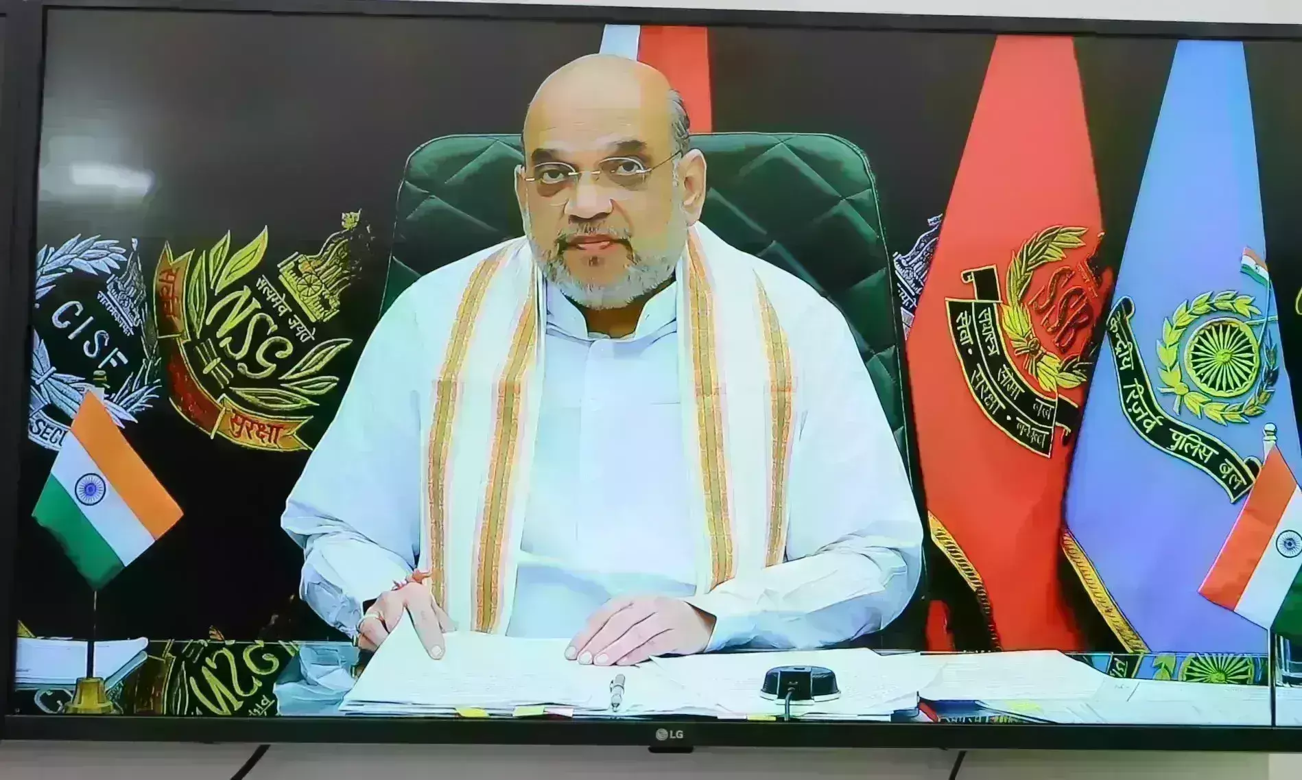 अमित शाह  ने स्टैचू ऑफ पीस का अनावरण किया, कहा- जम्मू-कश्मीर शांति और विकास के पथ पर