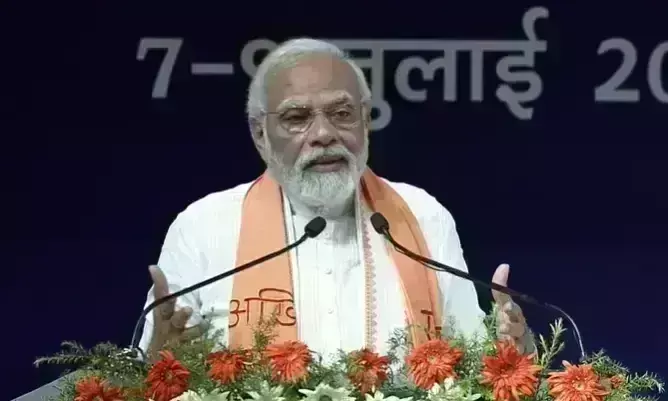 प्रधानमंत्री ने किया शिक्षा समागम का उद्घघाटन, कहा- नई नीति का उद्देश्य आधुनिक विचारों से जोड़ना प्रधानमंत्री ने किया शिक्षा समागम का उद्घघाटन, कहा- नई नीति का उद्देश्य आधुनिक विचारों से जोड़ना