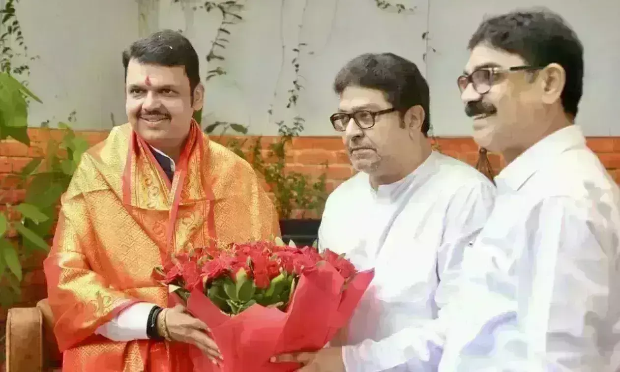 राज ठाकरे से मिले देवेंद्र फडणवीस, शिंदे सरकार में शामिल हो सकती है मनसे