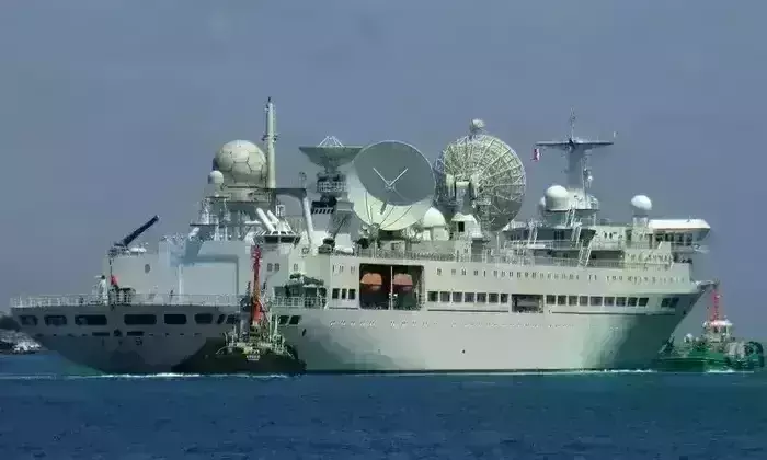 भारत की जासूसी करने श्रीलंका आ रहा चीन का जहाज, हंबनटोटा में होगा तैनात, बढ़ी टेंशन