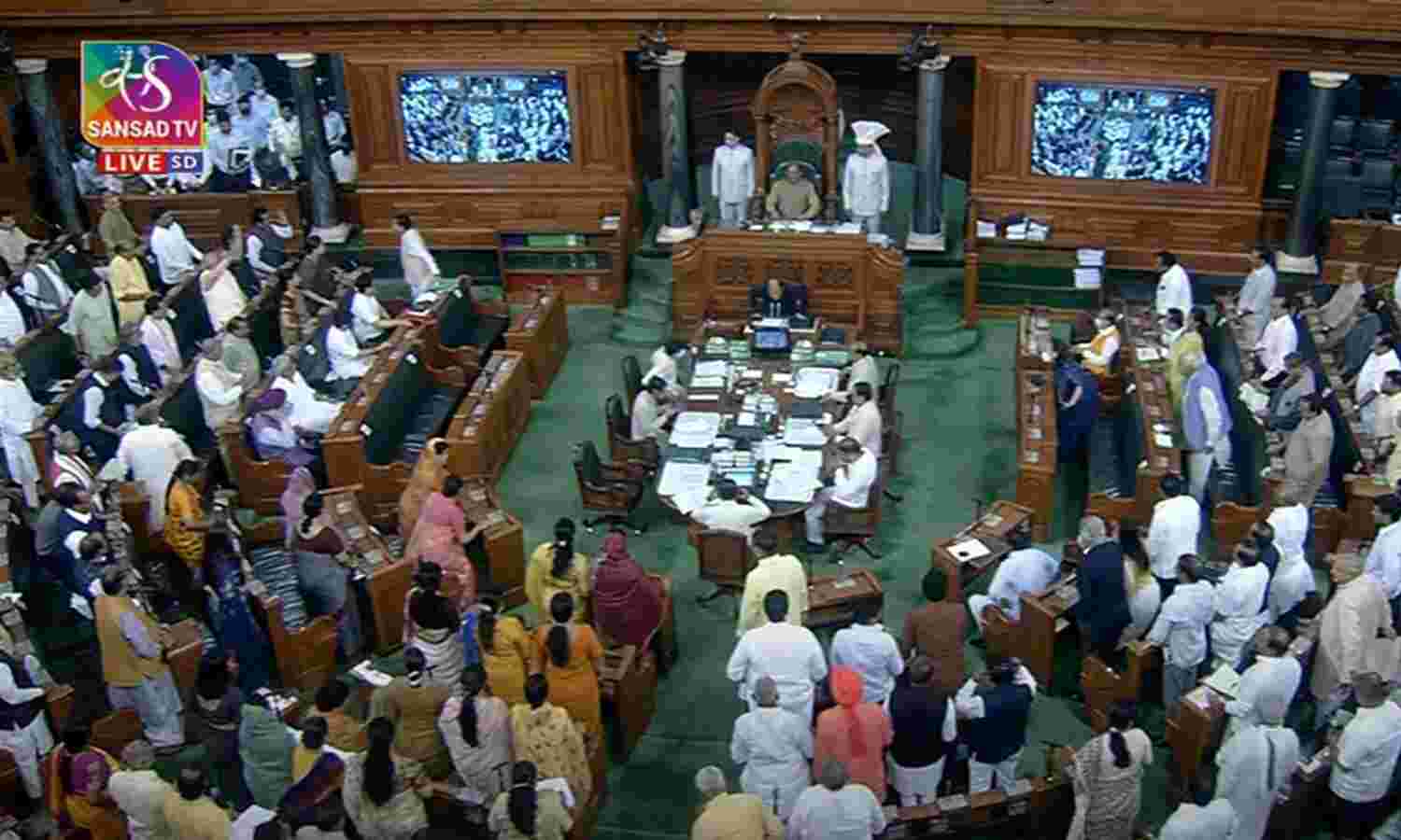 कांग्रेस नेता ने द्रौपदी मुर्मू को कहा राष्ट्रपत्नी, लोकसभा में हंगामा, नहीं हो सका काम