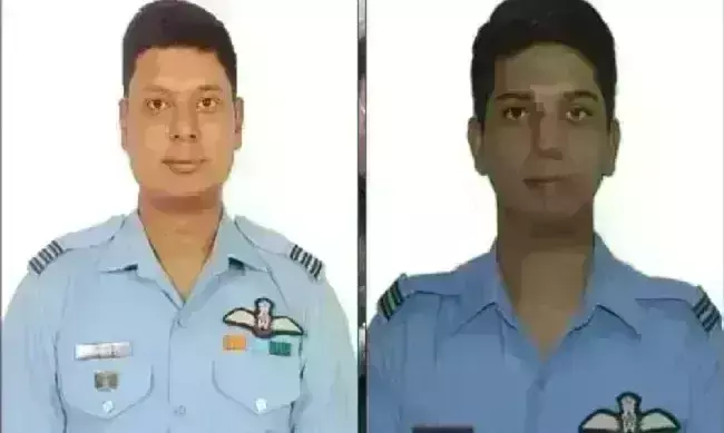 मिग-21 क्रैश में विंग कमांडर एम राणा और फ्लाइट लेफ्टिनेंट अद्वितीय बल शहीद