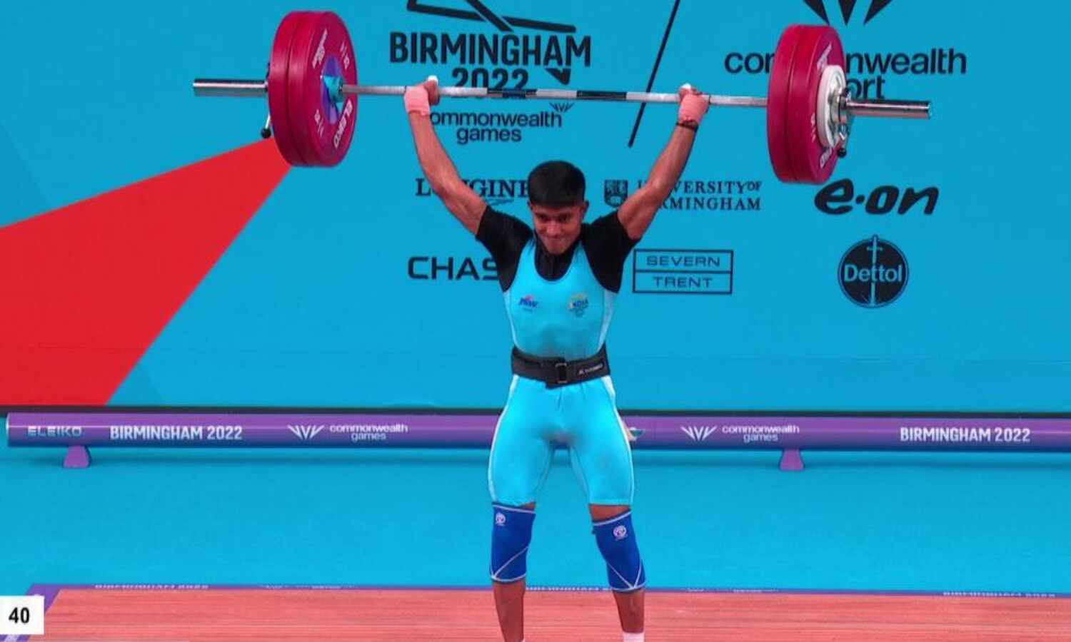 कॉमनवेल्थ गेम्स : संकेत सागर ने भार उठाकर भारत को दिलाया पहला मेडल