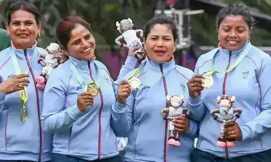 कॉमनवेल्थ गेम्स : भारत के लिए शानदार रहा पांचवां दिन, लॉन बाउल्स और टेबल टेनिस में जीता स्वर्ण