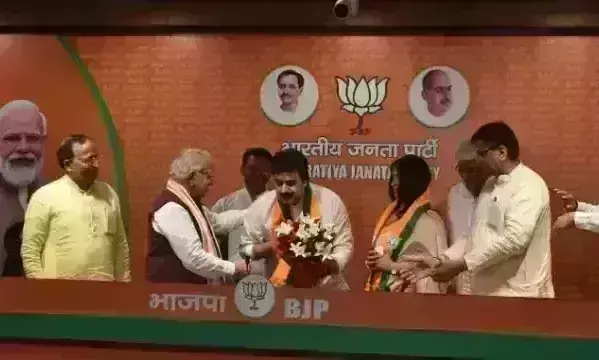 हरियाणा में कांग्रेस को लगा झटका, भाजपा में शामिल हुए कुलदीप बिश्नोई