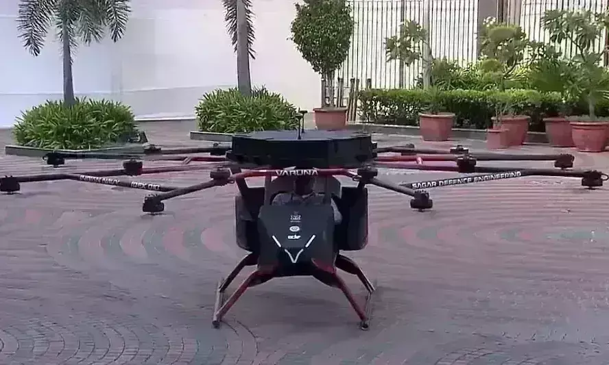 नौसेना के लिए तैयार हुआ देश का पहला पैसेंजर ड्रोन, 130 किलो वजन उठाने में सक्षम