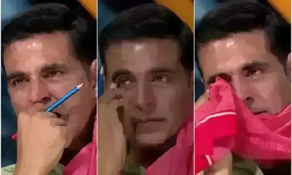 सुपरस्टार सिंगर 2 शो में पहुंचे अक्षय कुमार, मंच पर हुआ कुछ ऐसा...फूट -फूटकर रोने लगे
