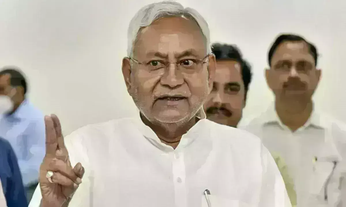 नीतीश कुमार आठवीं बार बनेंगे बिहार के सीएम, राज्यपाल को सौंपा 160 विधायकों का समर्थन पत्र नीतीश कुमार आठवीं बार बनेंगे बिहार के सीएम, राज्यपाल को सौंपा 160 विधायकों का समर्थन पत्र