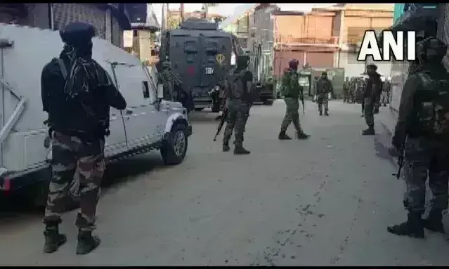 सुरक्षाबलों के घेरे में फंसे राहुल भट्ट के हत्यारे और टीआरएफ के आतंकी, मुठभेड़ जारी