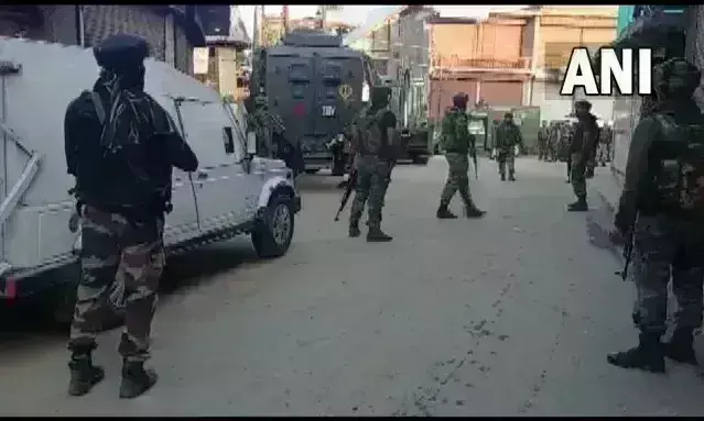 सुरक्षाबलों के घेरे में फंसे राहुल भट्ट के हत्यारे और टीआरएफ के आतंकी, मुठभेड़ जारी