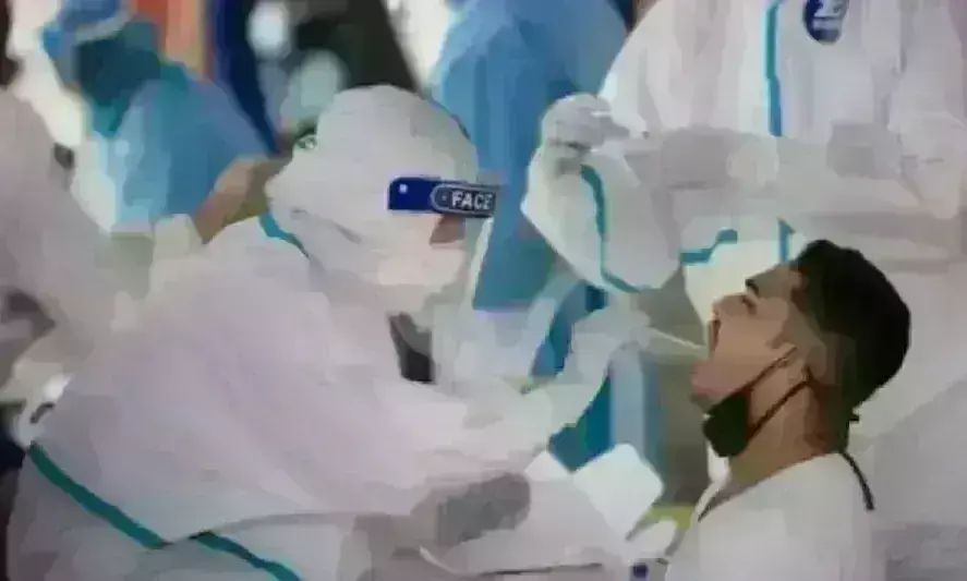 देश में संक्रमण दर बढ़कर 5.44 फीसदी हुई, 24 घंटे में 16,561 नए मरीज मिले