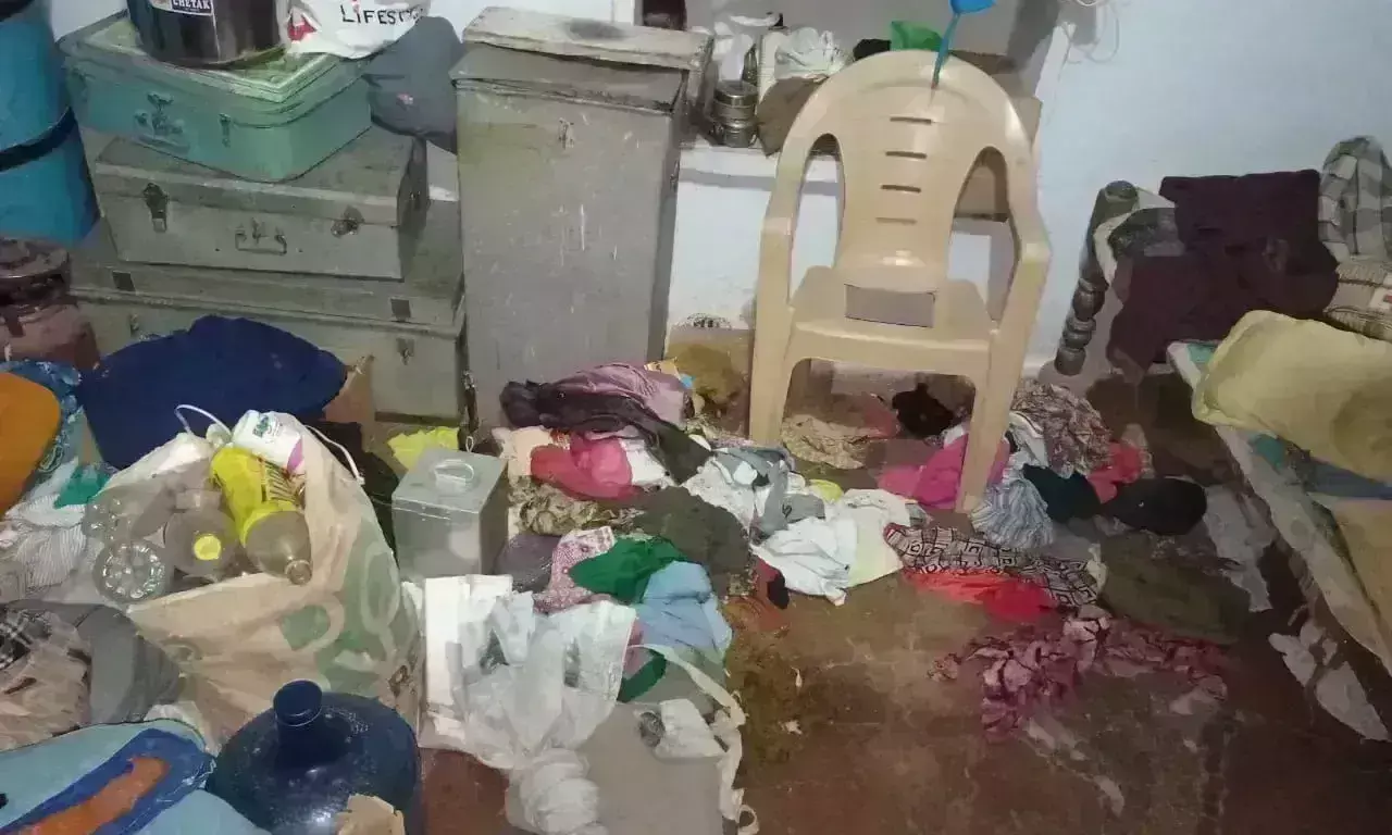 गोहद में दिनदहाड़े हत्या और डकैती, लड़की की मौत-पिता घायल, पुलिस की वर्दी में आये थे बदमाश