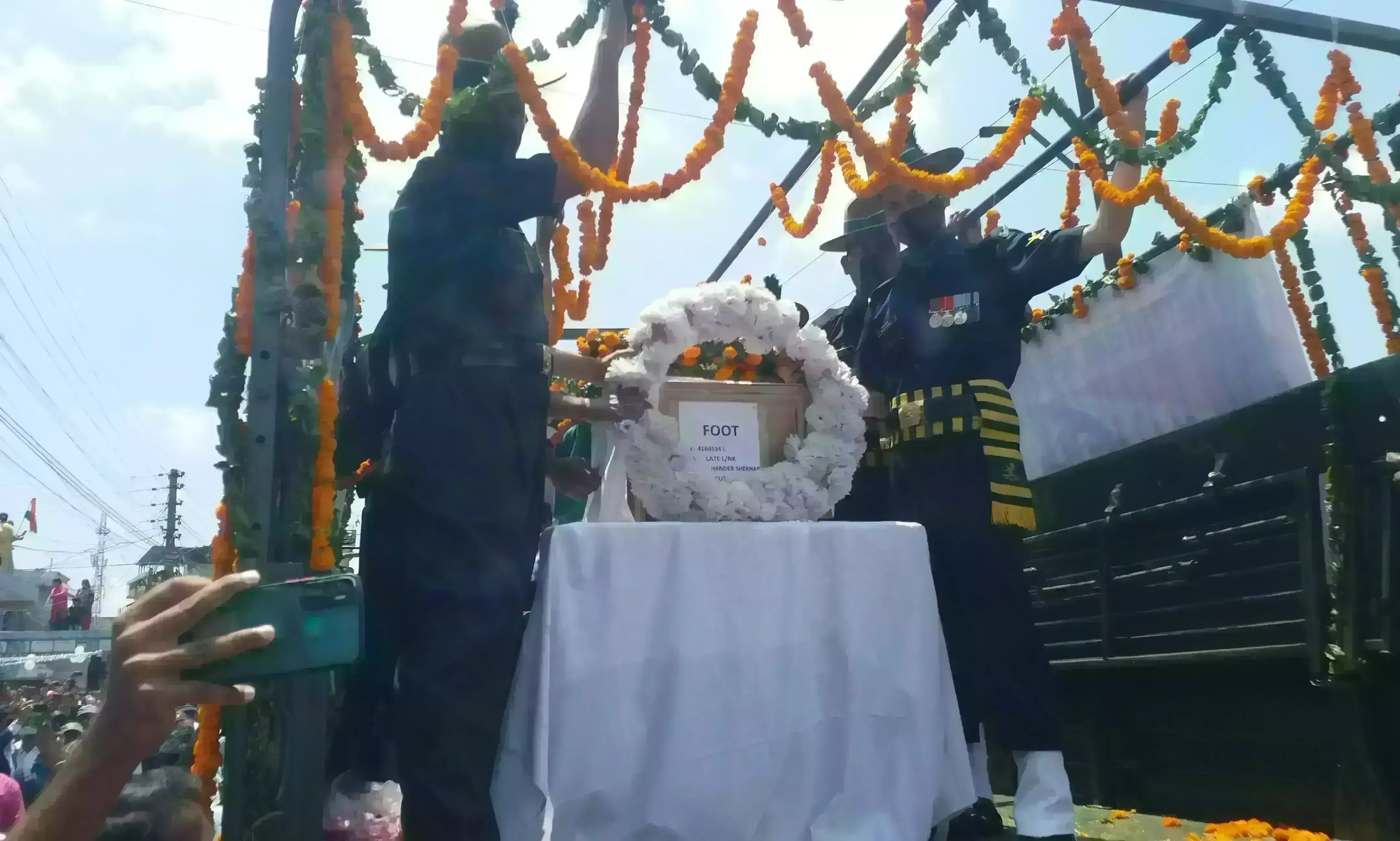 38 साल बाद घर पहुंचा शहीद चंद्रशेखर का पार्थिव शरीर, आज होगा अंतिम संस्कार