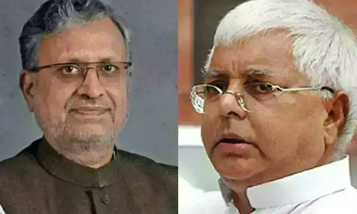 भाजपा नेता सुशील कुमार ने लालू यादव को ऑफर की अपनी संपत्ति, बढ़ाई राजद की मुश्किलें